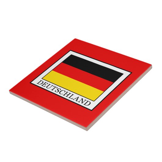 Deutschland Tegeltje (Zijkant)