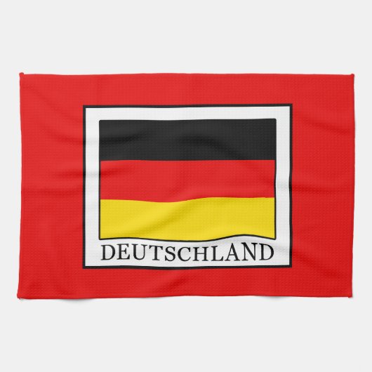 Deutschland Theedoek (Horizontaal)