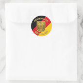 Deutschland Über Alles Ronde Sticker (Tas)