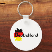 Deutschland vlag kleuren! sleutelhanger (Voorkant)
