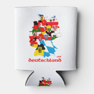Deutschland vlaggen blikjeskoeler