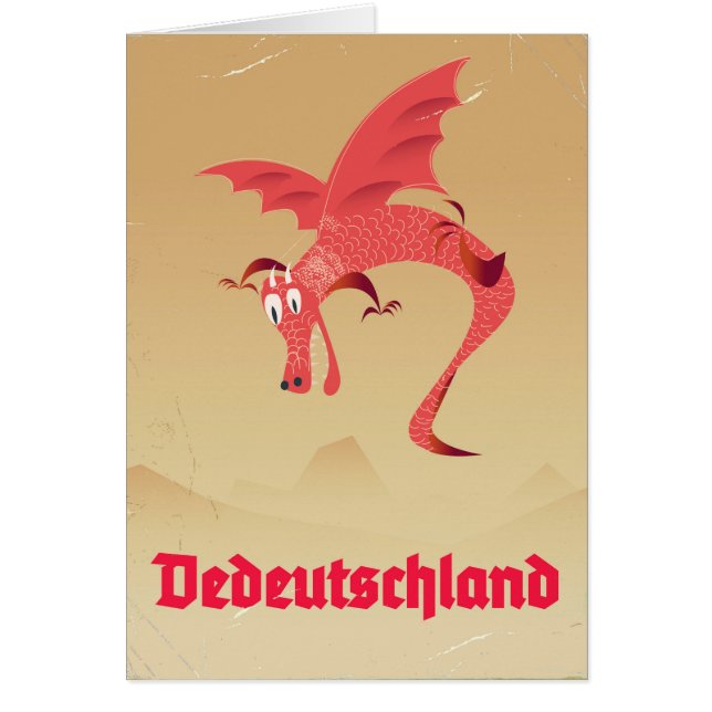 Deutschland vliegende drakenboon (Voorkant)