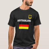 Deutschland Voetbal Vlag Duitsland Duitse vlaggen  T-shirt (Voorkant)