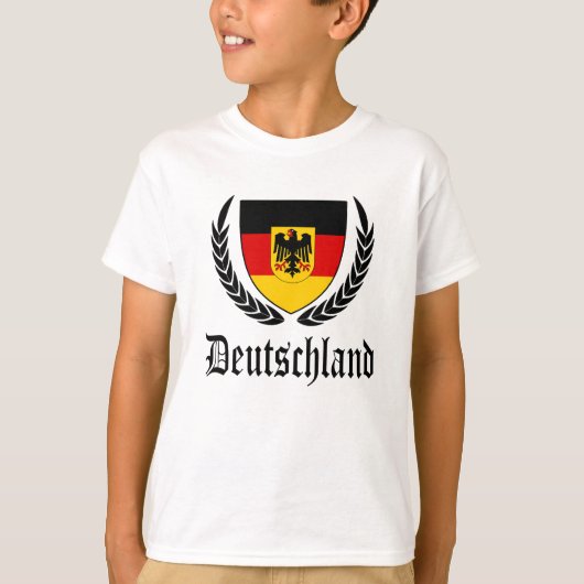 Deutschland Wapen T-shirt (Voorkant)