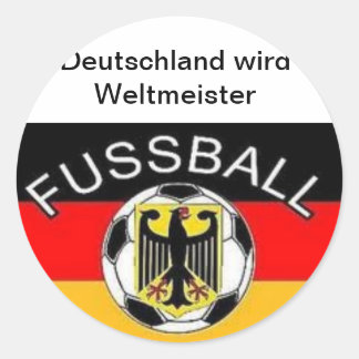 Deutschland wird Weltmeister Ronde Sticker