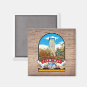 Deutschland Zirndorf Vintage souvenir Magneet (Voorkant / Achterkant)