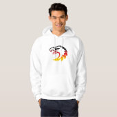 Deutschlandadlerkopf Hoodie (Voorkant volledig)
