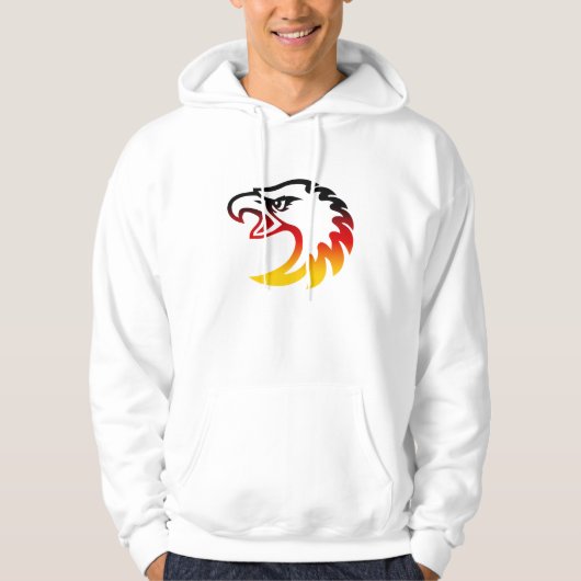 Deutschlandadlerkopf Hoodie (Voorkant)