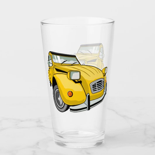 Deux Chevaux Glas (Voorkant)