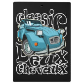 Deux Chevaux Klembord (Achterkant)