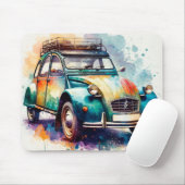 Deux Chevaux Muismat (Met muis)