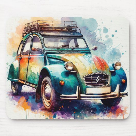 Deux Chevaux Muismat (Voorkant)
