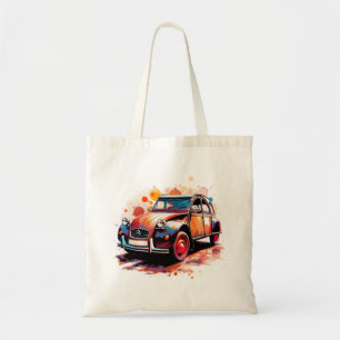 Deux Chevaux Tote Bag