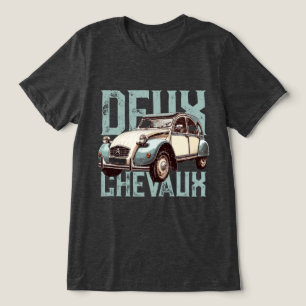 Deux Chevaux Tri-Blend Shirt
