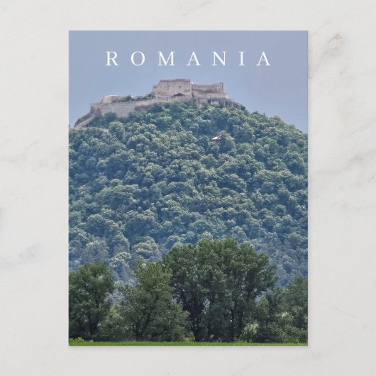 Deva Citadel panorama-uitzicht ansichtkaart Briefkaart (Voorkant)