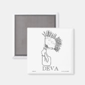 DEVA Magnet (Voorkant / Achterkant)