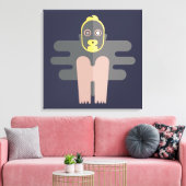 Deva- 'rth Clupkitz Canvas Afdruk (Insitu (Woonkamer))