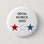 DEVAL PATRICK 2020 Presidential Button (Voorkant)