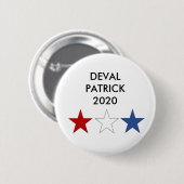 DEVAL PATRICK 2020 Presidential Button (Voorkant /achterkant)