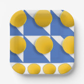 DeVal's papieren Borden Bordje (Voorkant)