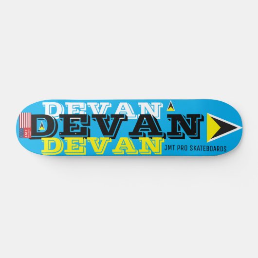 DEVAN 7 3/4" Skateboard Deck (Horizontaal)