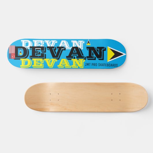 DEVAN 7 3/4" Skateboard Deck (Horizontaal)