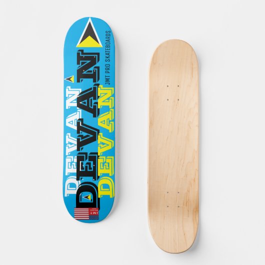 DEVAN 7 3/4" Skateboard Deck (Voorkant)