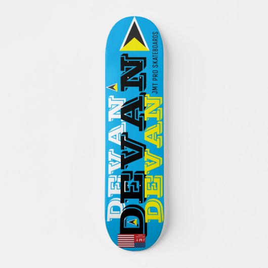 DEVAN 7 3/4" Skateboard Deck (Voorkant)