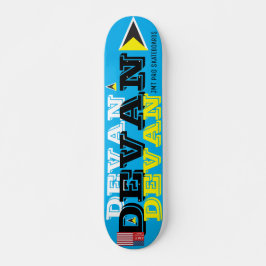 DEVAN 7 3/4" Skateboard Dek