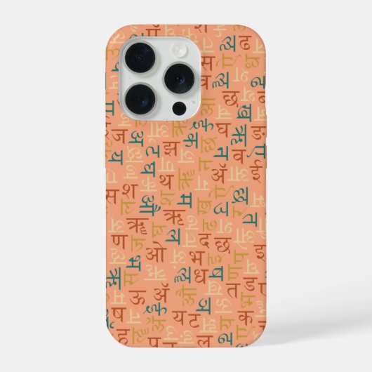 Devanagari iPhone Hoesje (Achterkant)