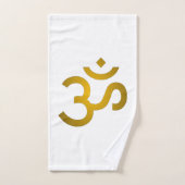 Devanagari om bad handdoek (Handdoek)