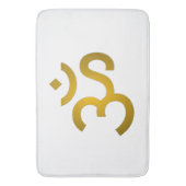 Devanagari Om  Badmat (Voorkant Verticaal)