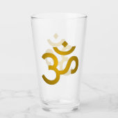 Devanagari om glas (Voorkant)