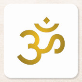 Devanagari om  kartonnen onderzetters (Voorkant)