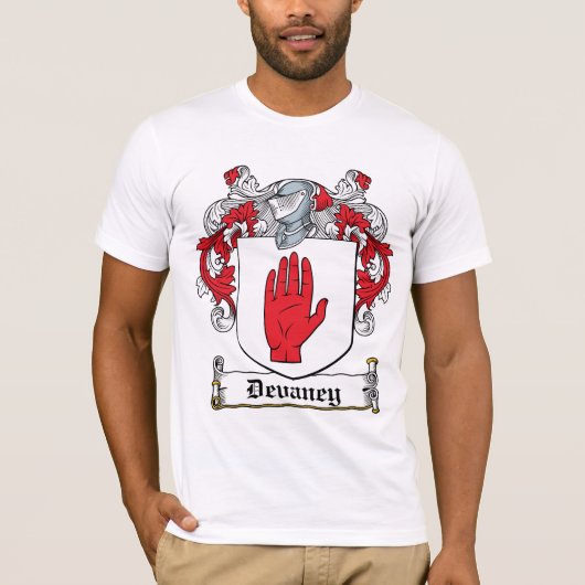 Devaney Family Crest T-shirt (Voorkant)