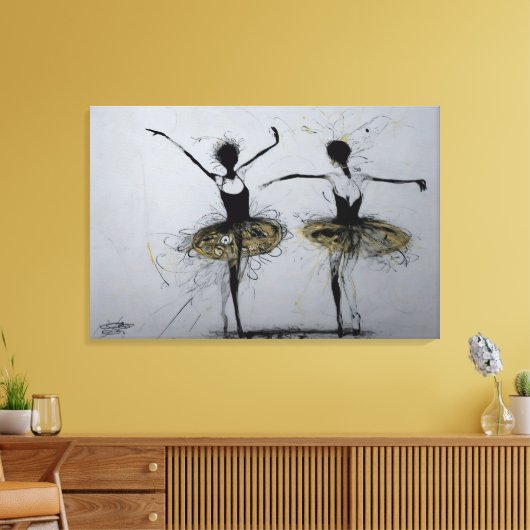 Devant et Derriere Canvas Afdruk (Insitu (Woonkamer))