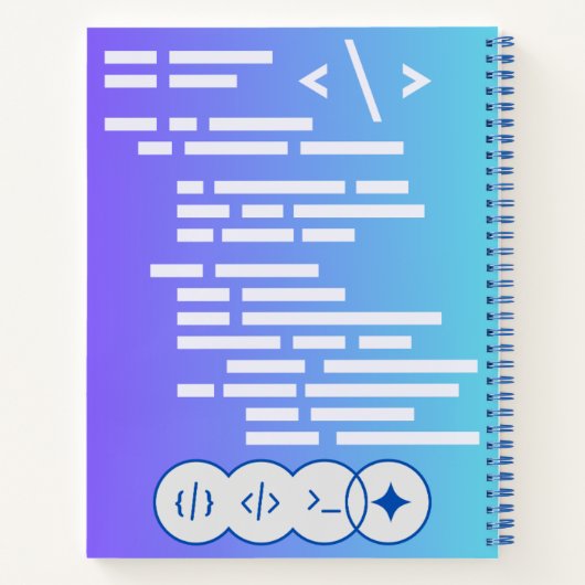 Developer Notebook – Code-Inspired Journal for Pro Notitieboek (Achterkant)