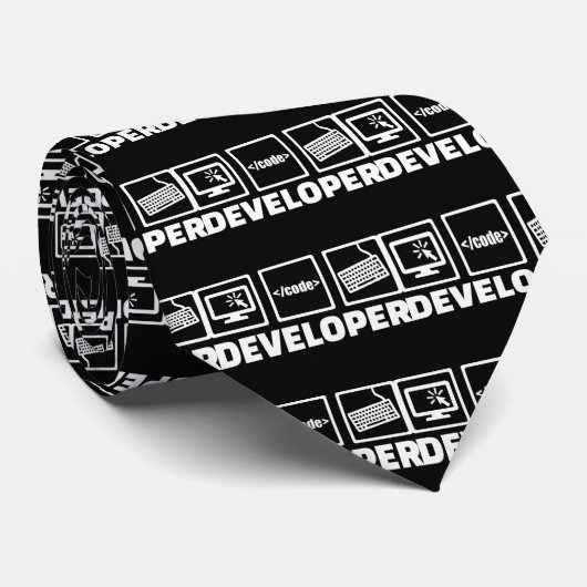 Developer Stropdas (Opgerold)