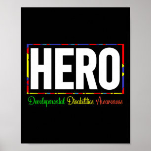 Development Disabilities Awareness HERO Poster