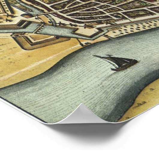 Deventer - 1652 poster (Hoek)