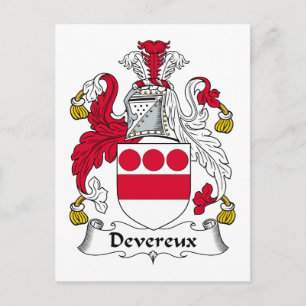 Devereux Family Crest Briefkaart