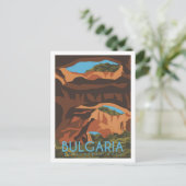Devetashka Cave Bulgaria Travel Place Illustratie Briefkaart (Staand voorkant)