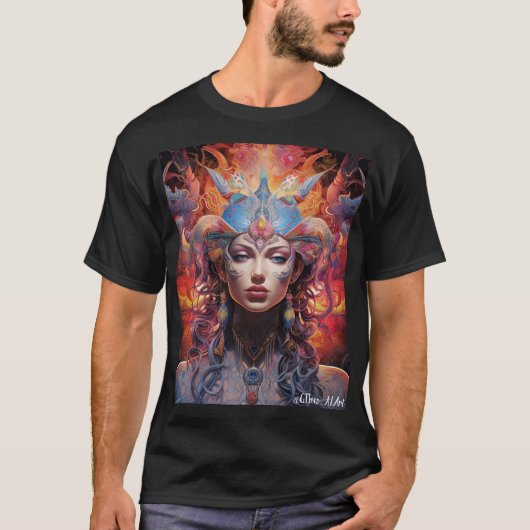 Deviance Princess - Buitengewoon abstract T-shirt (Voorkant)