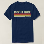 DEVIES LAKE MICHIGAN Funny Vist Camping Summer T-shirt (Design voorkant)