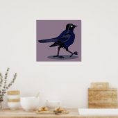 Devieuze Little Blackbird Poster (Keuken)