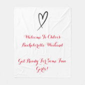 DEVIEWELIJKE FLEECE DEKEN (Voorkant)