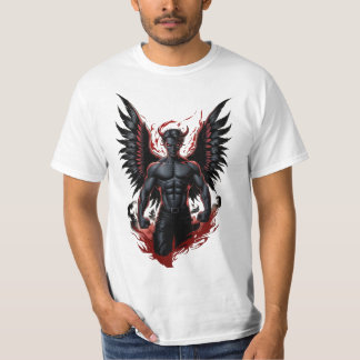Devil Angel Battle T-shirt Design
