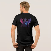 Devil Angel Esports Tri-Blend Shirt (Achterkant volledig)