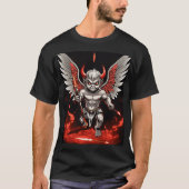 Devil angel gamer t shirt (Voorkant)