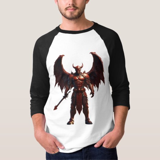 Devil Angel Guardian T-shirt (Voorkant)